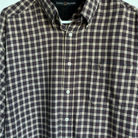 Tommy Hilfiger plaid men’s button down‎ - Picture 5 of 9